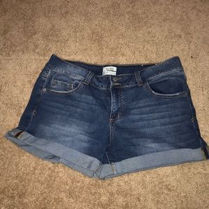 New jean shorts!